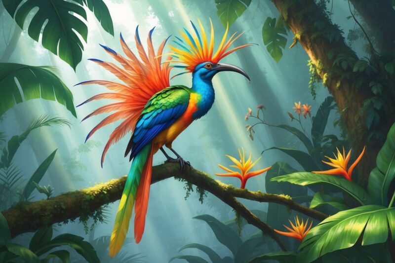 Hewan Langka Burung Cenderawasih